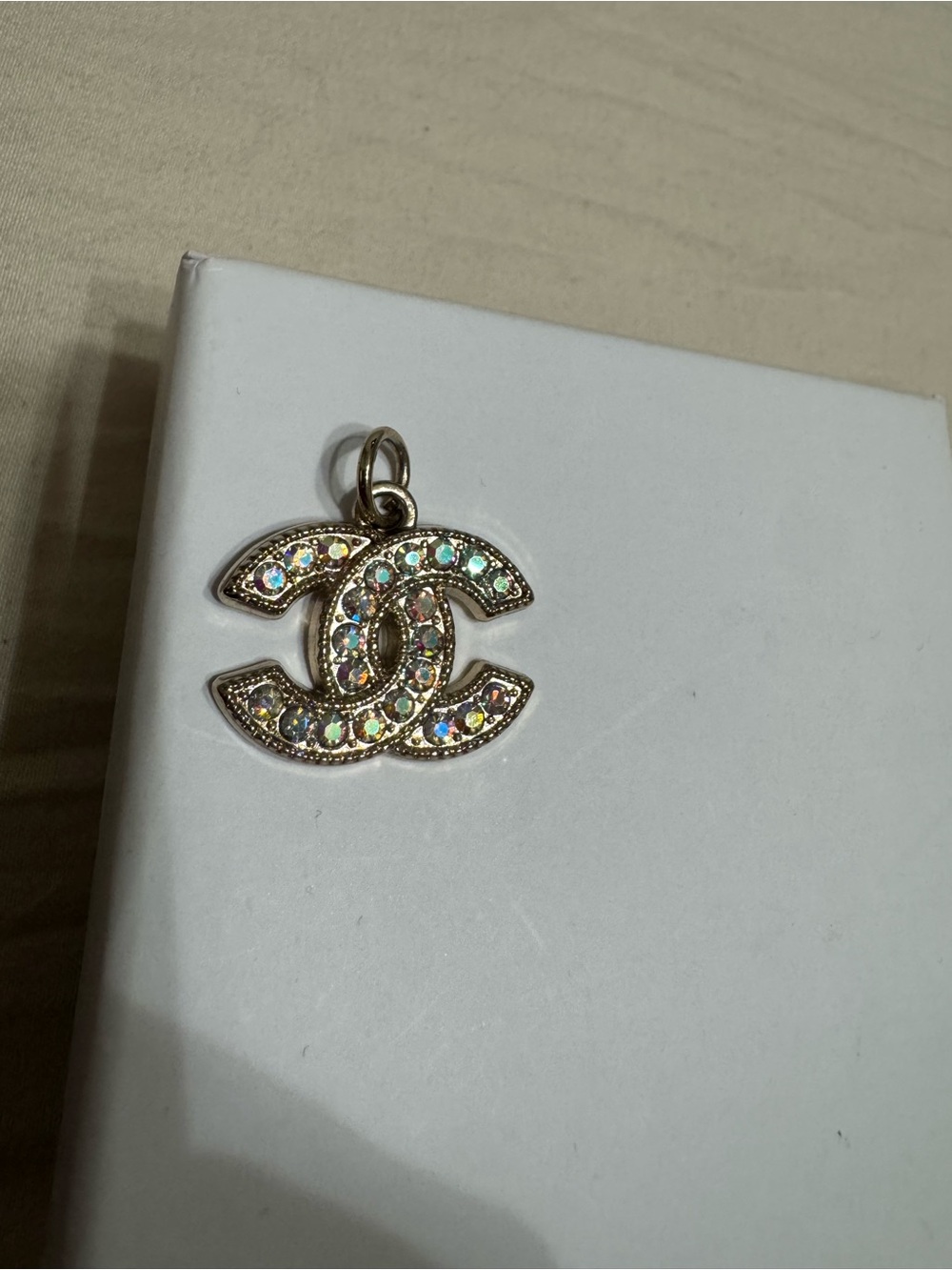 Upcycled Chanel Pendant